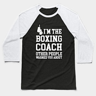 Boxing coach Baseball T-Shirt